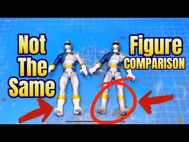 Power Rangers Lightning Collection Lunar Wolf Action Figure Comparison