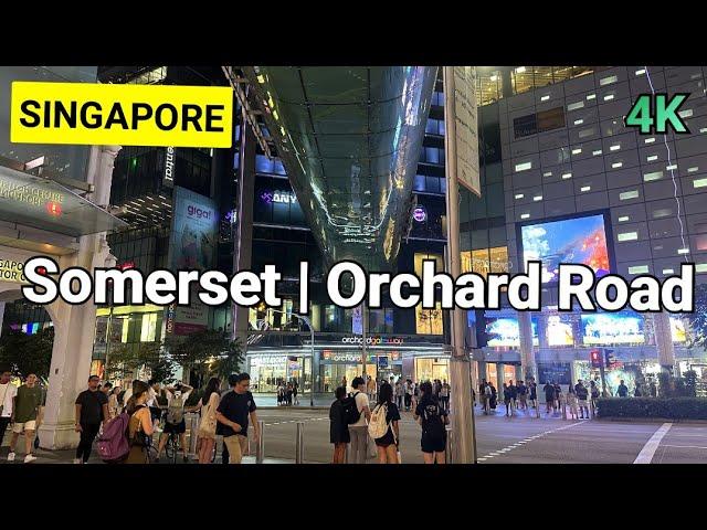 Orchard Road | Singapore Somerset | Singapores Retail Heart Walking Tour