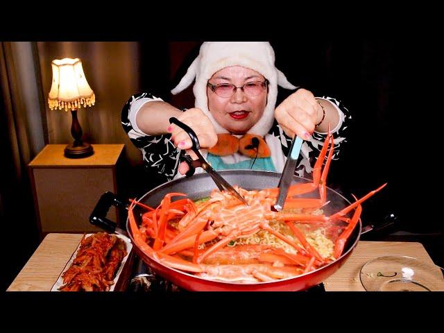 신삼라면?? 홍게라면 먹방 / korean mukbang eating show