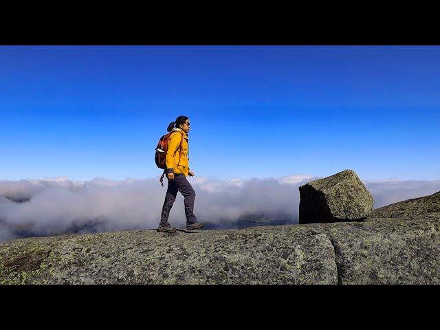 Above the clouds in Adirondack's high peaks | Mt Wright & Algonquin Peak | Hiking with kids