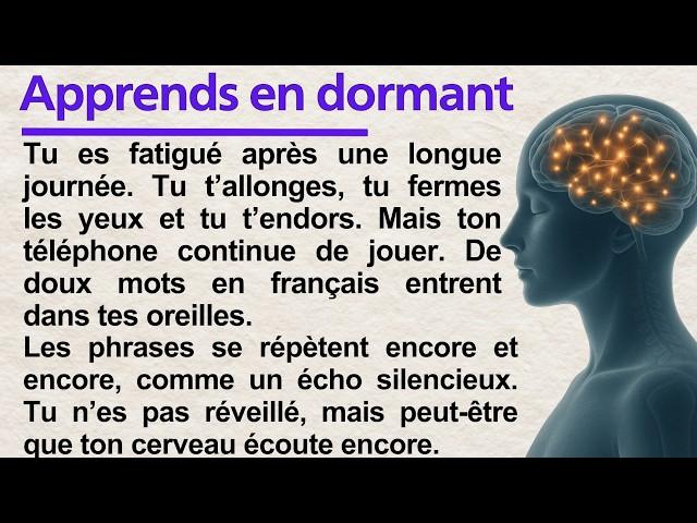 How to Learn French in Your Sleep | French for Beginners with English (A1–A2) – Frenchy Tales