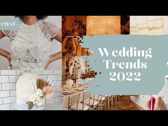 Wedding Trends 2022