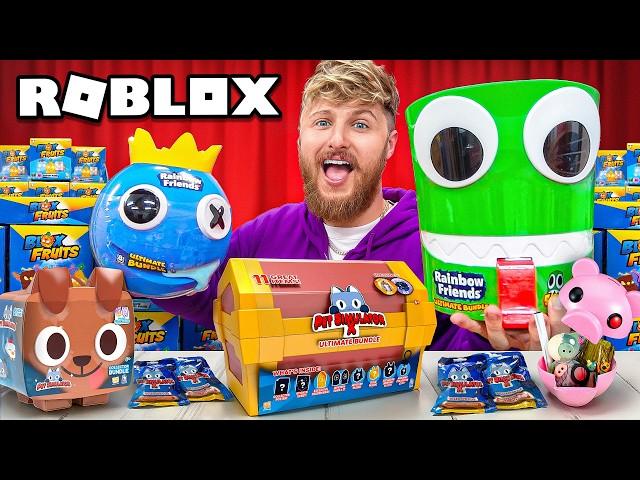 UNBOXING 100 *ROBLOX MYSTERY* TOYS!! *RARE FINDS*