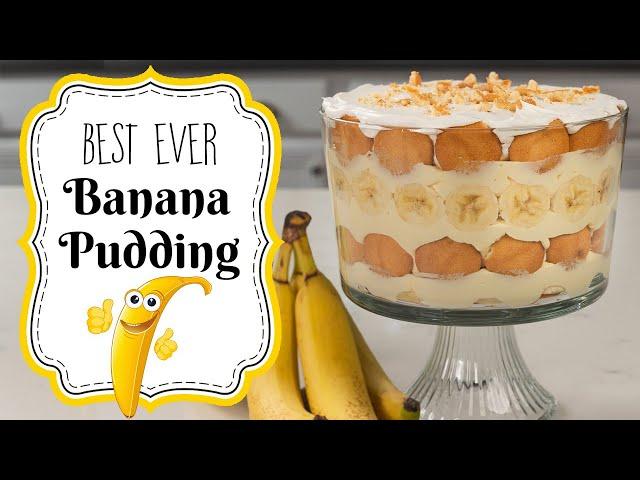 THE BEST BANANA PUDDING EVER: One Ingredient Changes Everything