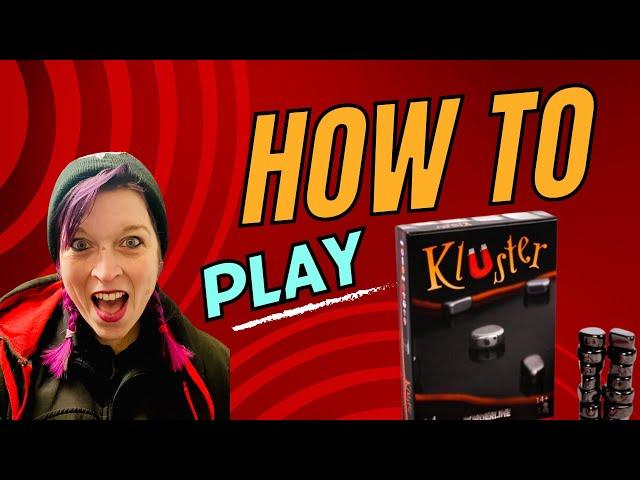 How To Play Kluster | The Magnetic Strategy Game