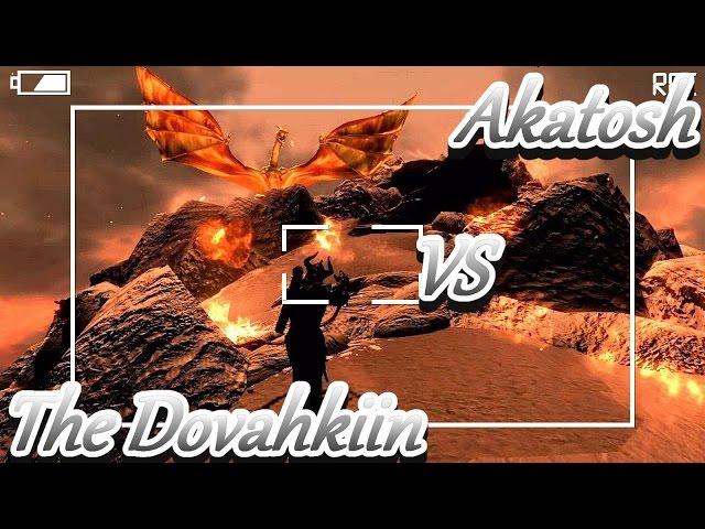 Skyrim Battles - The Dovahkiin vs Akatosh [Legendary Settings]