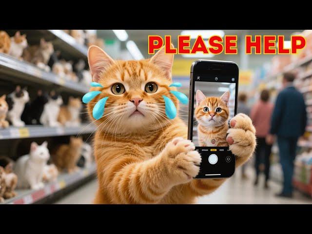 Kitten Lost in Supermarket! Mama Cat Desperate Search Will Melt Your Heart 
