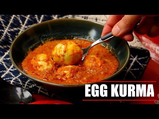 Egg Kurma Recipe | Chettinad Style Egg Korma | Chettinad Egg Special Recipe - Yummefy Recipes