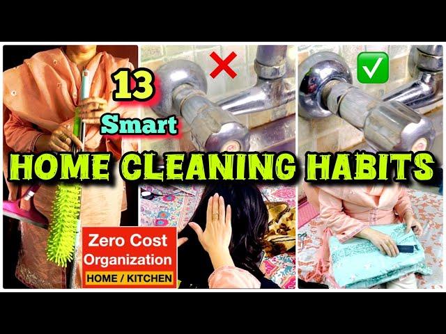 13-Everyday Habits To Keep Yr Home Clean & Organized | How To Keep Home Clean&Organized |WomeniaATF