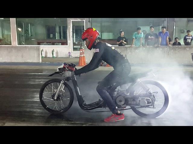 Scooter thailand drag 201m. 7.309 sec.