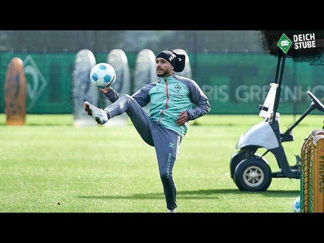 Bittencourt gefühlvoll, Grüll versiebt Mega-Chance: Die Highlights vom Werder-Training vor Wolfsburg