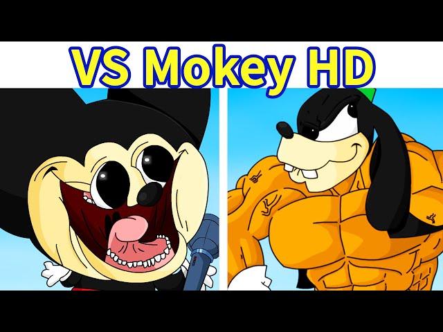 Friday Night Funkin': VS Mokey & Grooby HD Full Week + Cutscenes [FNF Mod/HARD] Mokey's Show Mod