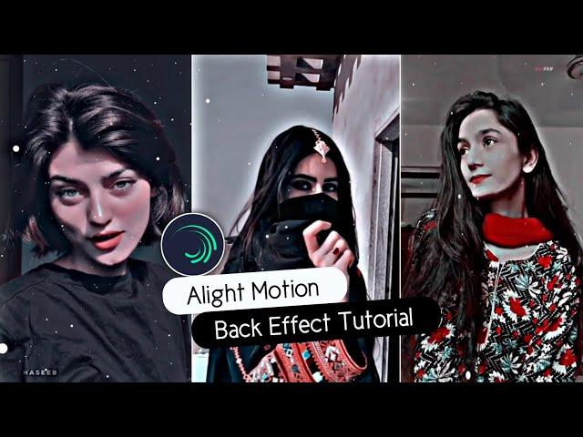 Alight Motion Video Editing || Black Effect || TikTok Trend || Alight Motion Tutorial