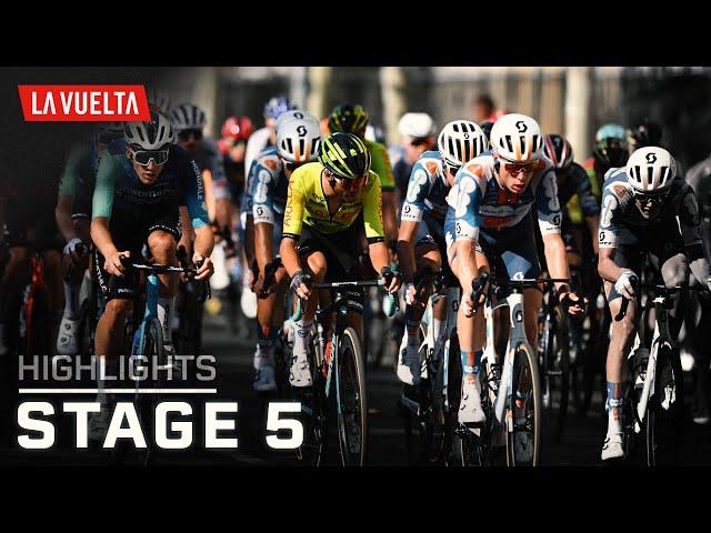 Vuelta a España 2024, Stage 5 | EXTENDED HIGHLIGHTS | 8/21/2024 | Cycling on NBC Sports