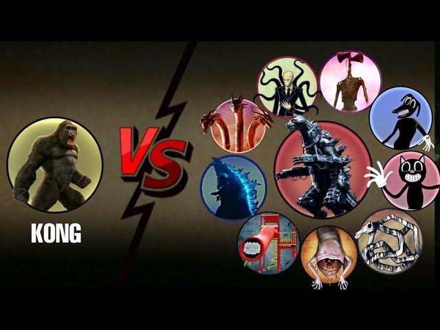 KING KONG Vs All Legendary Monsters + MechaGodzilla Most Epic Video