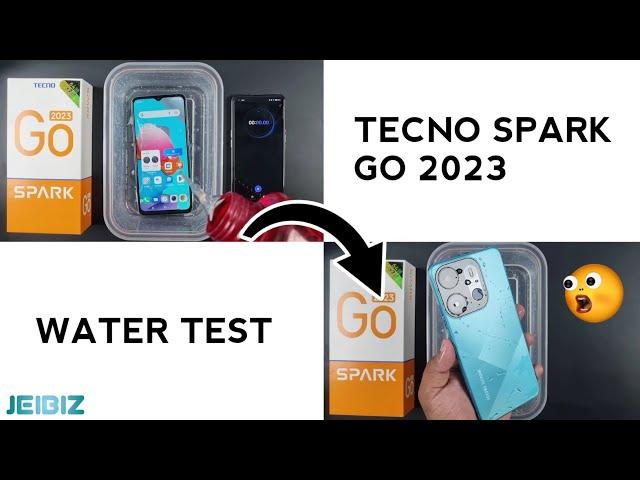 Tecno Spark GO 2023 Water Test  | Let's See Spark GO 2023 is Waterproof Or Not?