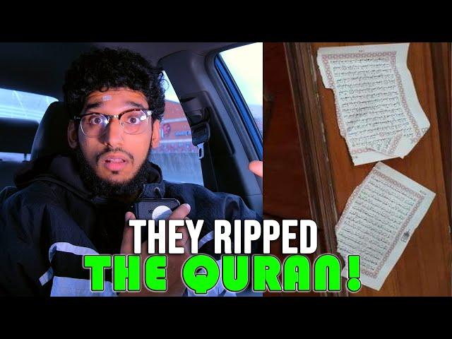 Hebrew Israelites ATTACK, Disrespect & Rip The Quran | In Front Of Muslims In Chicago