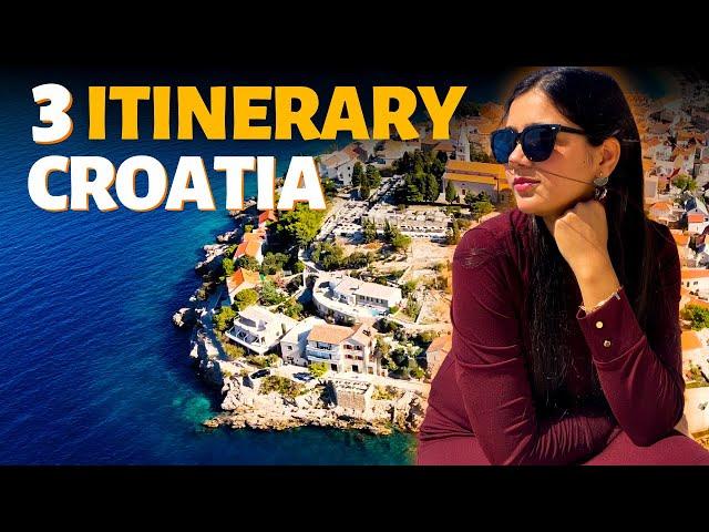 Places to visit in Croatia | 3 Itinerary Options | Indian Travel Vlogger Eri