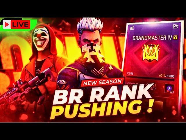 Free Fire Live :  Rank Pushing Bottom To Top #freefirelive #rankpushing #livecsrankpushing