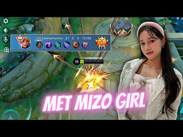 INDIA FANNY MET MIZORAM GIRL IN RANKED | FANNY FREESTYLE KILLS 2024 #mlbb #fannymlbb #fannytutorial