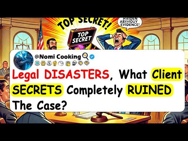 Legal DISASTERS, What Client SECRETS Completely RUINED The Case?