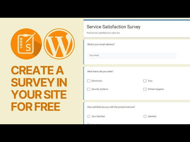 How To Create & Customize a Survey In WordPress Websites For Free? Best Plugin Usage Guide