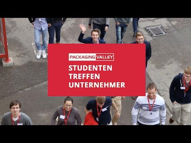 Studenten treffen Unternehmer   Packaging Valley Germany HD