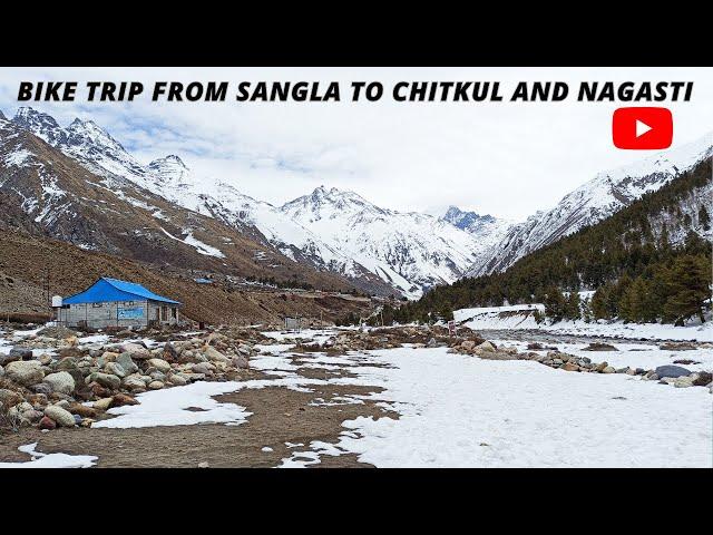 Sangla to Chitkul Bike Trip | Marathi | 4k Video | Indo -Tibetian Border | Mr. J The Explorer