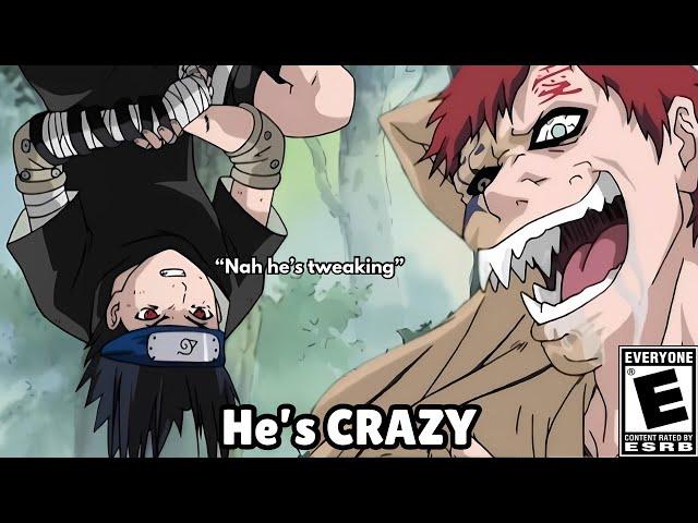 When Sasuke turned Gaara into a DEMON after WASHING him in the Chunin Exams | Naruto