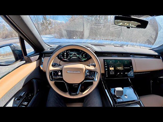 2025 Range Rover Sport PHEV - POV First Driving Impressions