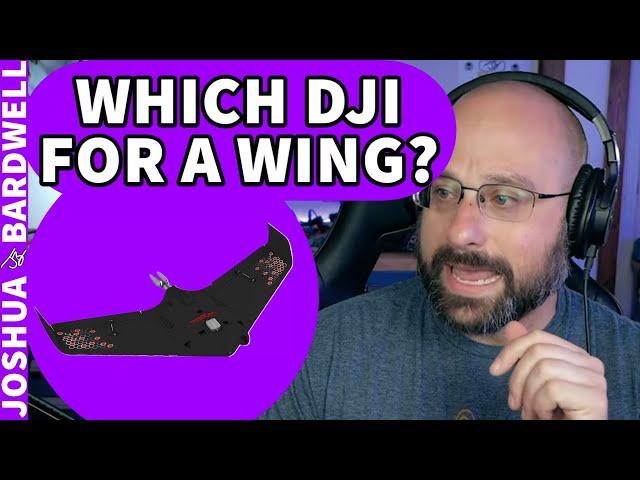 DJI O3 Air Unit Or V1 For A Wing With No Flight Controller? - FPV Questions