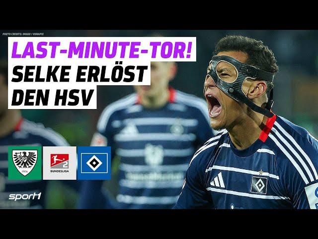 SC Preußen Münster - Hamburger SV | 2. Bundesliga Tore und Highlights 21. Spieltag