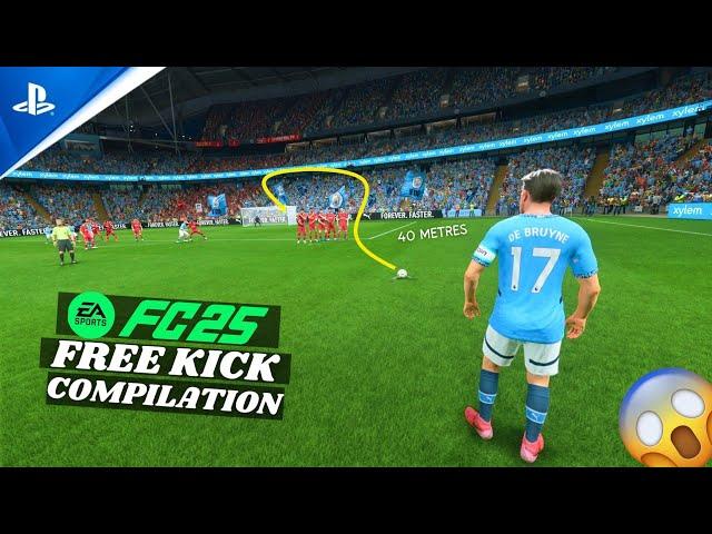 EA FC 25 | Free Kicks Compilation #1 | PS5™ [4K60]