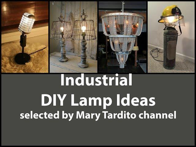 Industrial DIY Lamp Ideas – Recycled Crafts Ideas