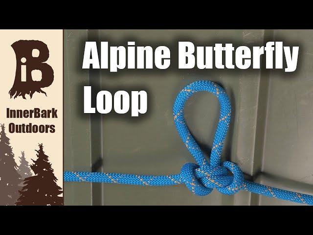 How to Tie Alpine Butterfly Loop | Most Versatile Knot