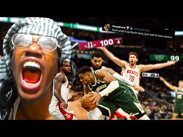 BUCKS are BACK!!! | ROCKETS at BUCKS | FULL GAME HIGHLIGHTS