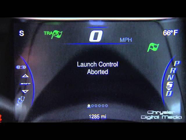 2014 Jeep Grand Cherokee SRT Launch Control