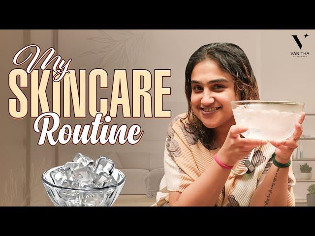 My Simple Skincare Routine ‍️ || Vanitha Vijaykumar