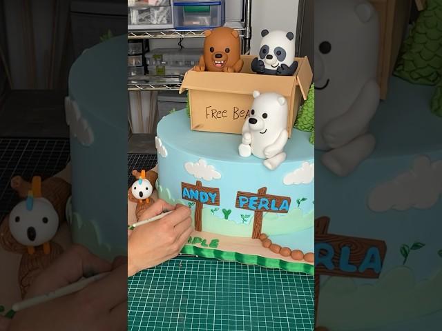 We Bare Bears Cake