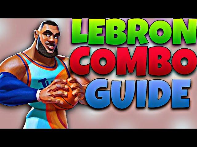 How to COMBO with Lebron LEBRON JAMES COMBOS (Multiversus 2024)