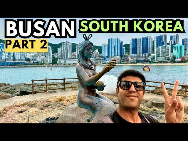 Part 2: Exploring Busan, South Korea - Beaches, Parks, & Markets