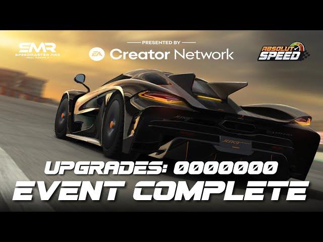 Real Racing 3 Absolut Speed - Koenigsegg Jesko Absolut - Event Complete - Upgrades 0000000