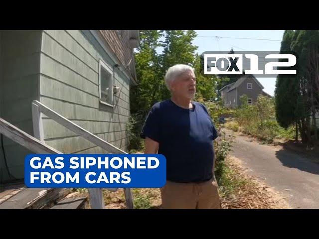 Neighbors say gas being siphoned from cars in Oregon City