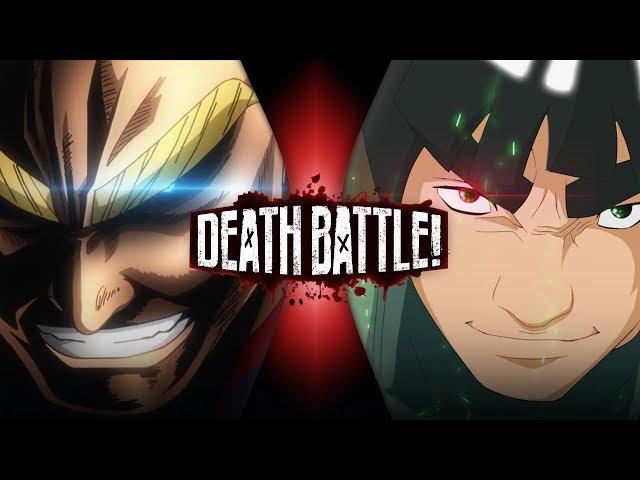 All Might VS Might Guy (My Hero Academia VS Naruto) | DEATH BATTLE!