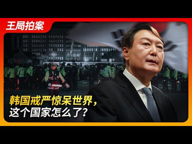 韩国戒严惊呆世界，这个国家怎么了？｜尹锡悦｜戒严令｜韩国国会｜李在明｜预算法案｜金建希｜青瓦台诅咒｜王局拍案20241205