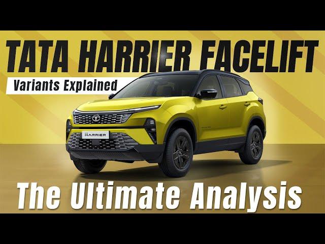 Harrier Facelift Is Overpriced! | Variants Explained | Smart(O),Pure(O), Adventure/+,Fearless/+