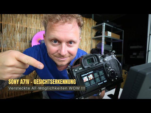 Gesichtserkennung bei der Sony a7IV | War dir diese Funktion des AF bei Sony bekannt?