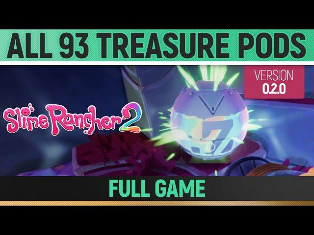 Slime Rancher 2 - All 93 Treasure Pods - Full Game (0.2.0)