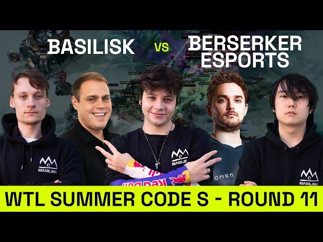 BASILISK VS Berserker eSports | WTL Summer Round 11 | Starcraft 2