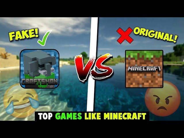 Top 3 NEW Games Like Minecraft PE!! (Under 50mb)